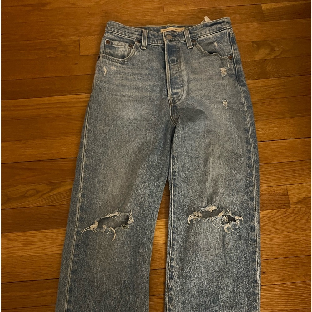levi’s ribcage straight ankle